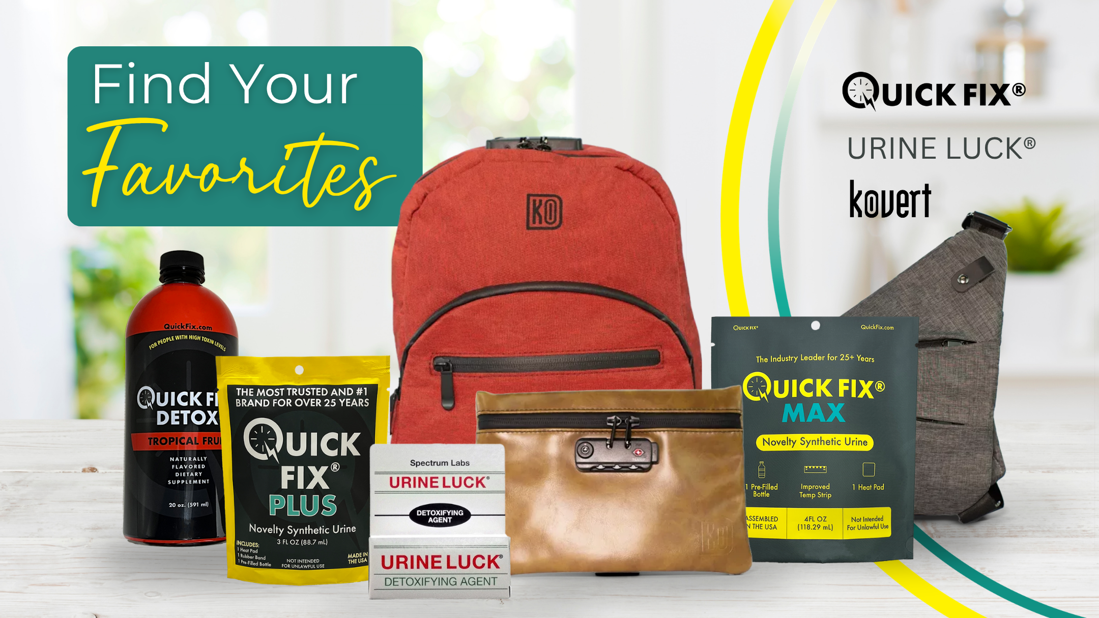 Untitled (851 x 315 px) (1096 x 498 px) (2160 x 1215 px) (3) Spectrum Labs brands include Quick Fix, Urine Luck, and Kovert